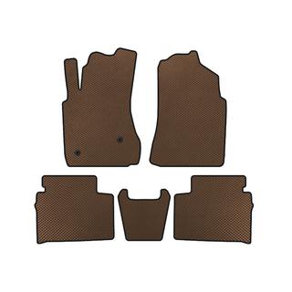 EVA Floor Mats (Brown) FAW Besturn X80 2013-2020
