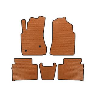 EVA Floor Mats (Orange) FAW Besturn X80 2013-2020