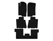 Ford Explorer 2001-2005 Textile Floor Mats Classic (3 Rows, Black) photo 1
