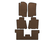 Ford Explorer 2001-2005 EVA Floor Mats (3 Rows, Brown) photo 1