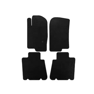 EVA Floor Mats (2 Rows, Black)