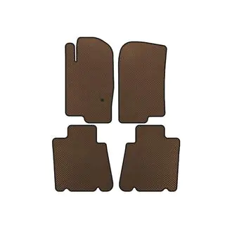 EVA Floor Mats (2 Rows, Brown)