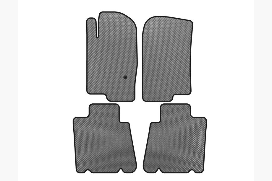 Ford Explorer 2001-2005 EVA Floor Mats (2 Rows, Gray) Image