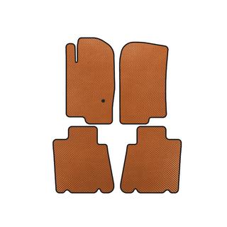 EVA Floor Mats (2 Rows, Orange)