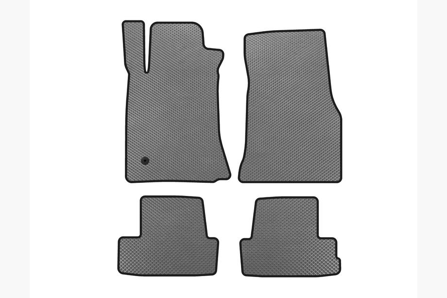 Ford Mustang 2005-2014 EVA Floor Mats (2005-2009, GT, Coupe, Gray) Image