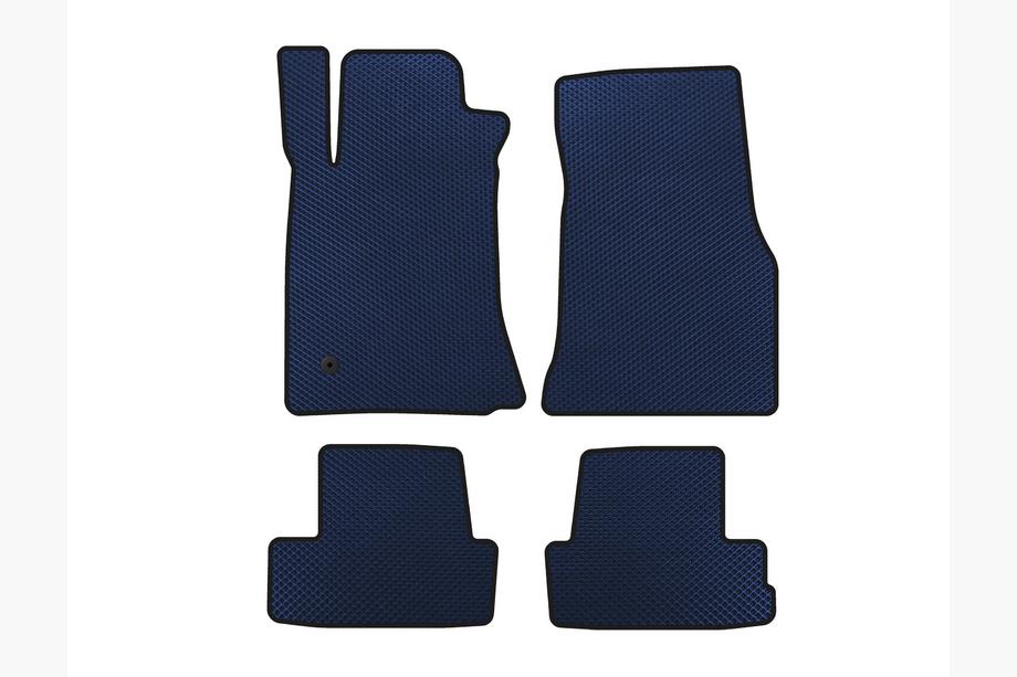 Ford Mustang 2005-2014 EVA Floor Mats (2005-2009, GT, Coupe, Blue) Image