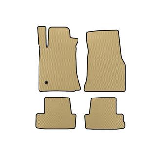 EVA Floor Mats (2005-2009, GT, Coupe, Beige) Ford Mustang 2005-2014
