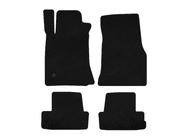 Ford Mustang 2005-2014 Textile Floor Mats Premium (2005-2009, GT, Coupe, Black) photo 1