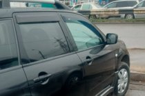 Mitsubishi Outlander 2001-2006 Window Deflectors (4 pcs, HIC) photo 7