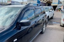 Mitsubishi Outlander 2001-2006 Window Deflectors (4 pcs, HIC) photo 9