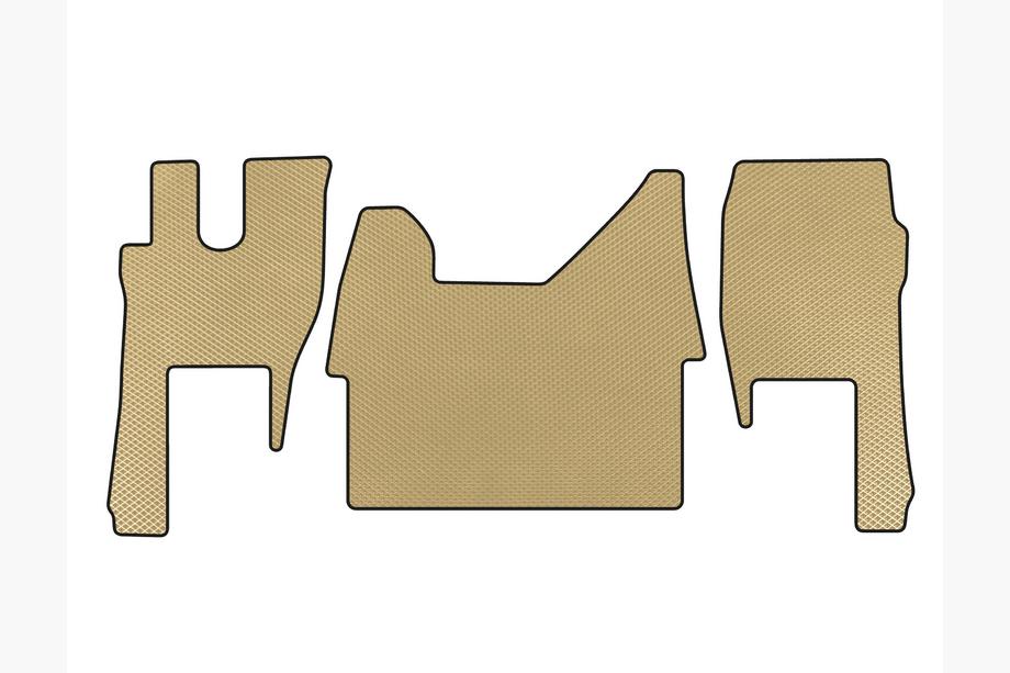 Ford F-MAX 2018-2023 EVA Floor Mats (Beige) Image