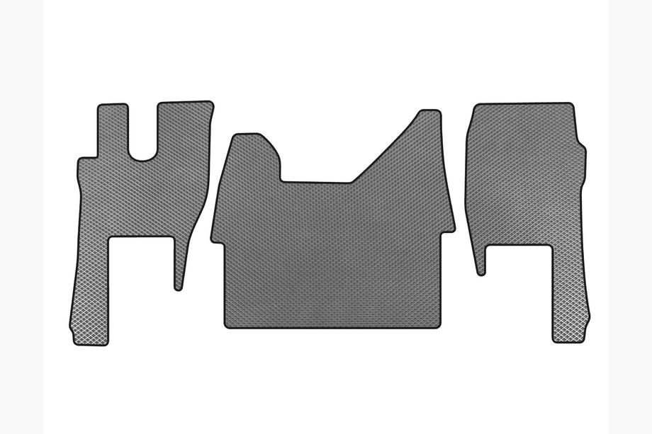 Ford F-MAX 2018-2023 EVA Floor Mats (Gray) Image