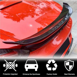 Spoiler V2 (for Boxster, Carbon) Porsche Boxster/Cayman 982 (718) 2016- photo 3