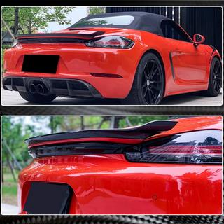 Spoiler V2 (for Boxster, Carbon) Porsche Boxster/Cayman 982 (718) 2016- photo 4