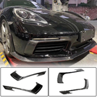 Porsche Boxster/Cayman 982 (718) 2016- Fog Light Covers (2016-2019, Carbon) photo 1