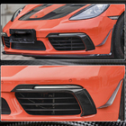 Porsche Boxster/Cayman 982 (718) 2016- Fog Light Covers (2016-2019, Carbon) photo 5