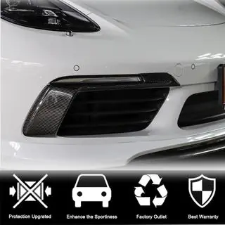 Fog Light Covers (2016-2019, Carbon) photo 3