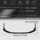Porsche Boxster/Cayman 982 (718) 2016- Front Bumper Lip V1 (2016-2019, Carbon) photo 5