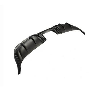 Rear Bumper Diffuser V3 (2016-2019, Carbon) Porsche Boxster/Cayman 982 (718) 2016- photo 2