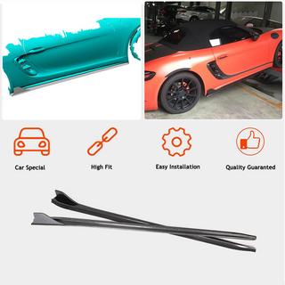Side Skirts V1 (2016-2019, Carbon) Porsche Boxster/Cayman 982 (718) 2016- photo 2