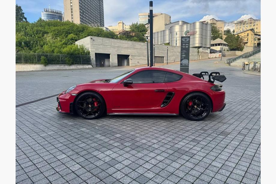 Porsche Boxster/Cayman 982 (718) 2016- Side Skirts V3 (2016-2019, Carbon) Image