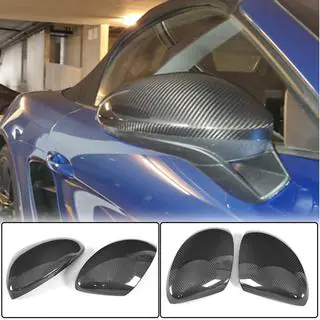 Mirror Covers (Carbon) Porsche Boxster/Cayman 982 (718) 2016- photo 1