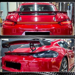 Spoiler (for GT4 Coupe, Carbon) Porsche Boxster/Cayman 982 (718) 2016- photo 3