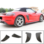 Porsche Boxster/Cayman 982 (718) 2016- Rear Fender Covers (2016-2019, Carbon) photo 1
