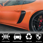 Porsche Boxster/Cayman 982 (718) 2016- Rear Fender Covers (2016-2019, Carbon) photo 2