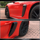 Porsche Boxster/Cayman 982 (718) 2016- Rear Fender Covers (2016-2019, Carbon) photo 4