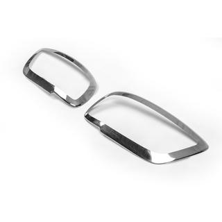 Headlight Covers (2 pcs, Stainless Steel) Volkswagen Caddy 2004-2010 photo 2