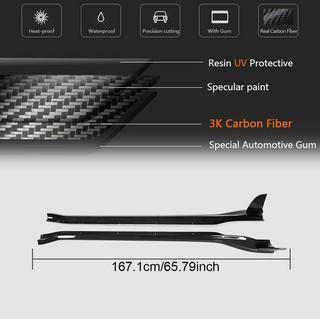 Side Skirts V1 (Carbon) Porsche 911 (992) 2018– photo 4
