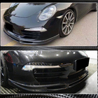 Porsche 911 (991) 2011–2019 Front Bumper Lip Spoiler (for Carrera 2011-2015, Carbon) photo 3