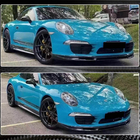 Porsche 911 (991) 2011–2019 Front Bumper Lip Spoiler (for Carrera 2011-2015, Carbon) photo 4