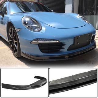 Front Bumper Lip Spoiler (for Carrera 2011-2015, Carbon) Porsche 911 (991) 2011–2019 photo 1