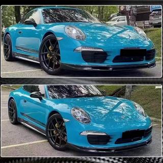 Front Bumper Lip Spoiler (for Carrera 2011-2015, Carbon) Porsche 911 (991) 2011–2019 photo 4