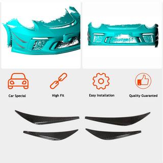 Front bumper extensions V1 (for GT3 (RS) 2017-2019, Carbon) Porsche 911 (991) 2011–2019 photo 2