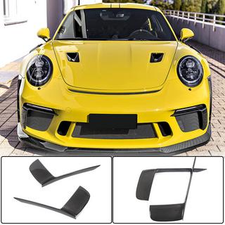 Front Bumper Extensions V2 (for GT3 (RS) 2017-2019, Carbon) Porsche 911 (991) 2011–2019 photo 1