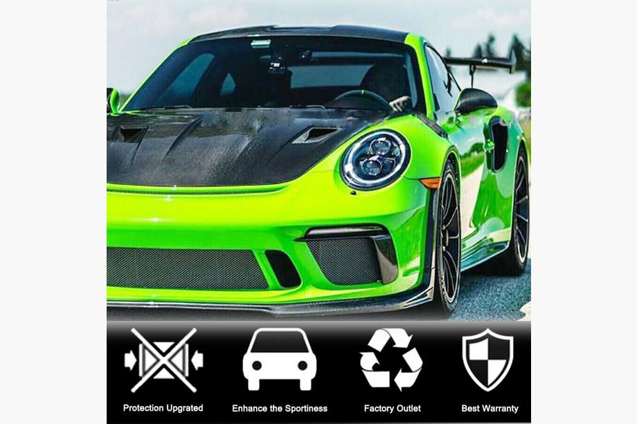 Porsche 911 (991) 2011–2019 Front Bumper Extensions V2 (for GT3 (RS) 2017-2019, Carbon) Photo 3