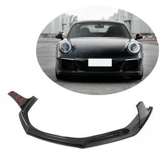 Front Bumper Lip Spoiler (for Carrera 4 GTS 2017-2018, Carbon) Porsche 911 (991) 2011–2019 photo 1