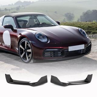 Carbon Front Bumper Flaps for Carrera 4 S 4S Porsche 911 (992) 2018– photo 1