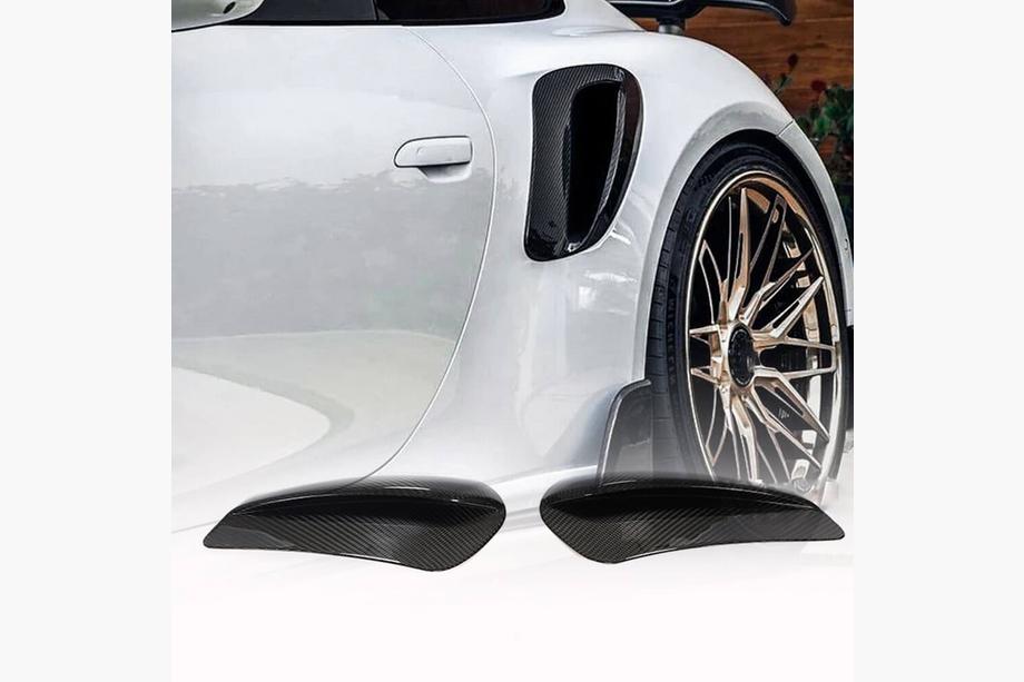 Porsche 911 (992) 2018– Carbon Rear Fender Covers (for Carrera/Targa) Image