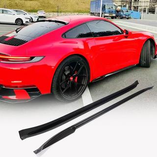 Side Skirts V2 (Carbon) Porsche 911 (992) 2018– photo 1