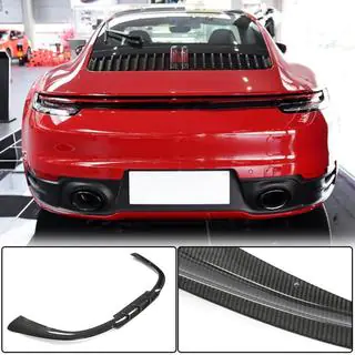 Rear Bumper Diffuser for Carrera/Targa, Carbon Porsche 911 (992) 2018– photo 1