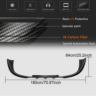 Rear Bumper Diffuser for Carrera/Targa, Carbon Porsche 911 (992) 2018– photo 4
