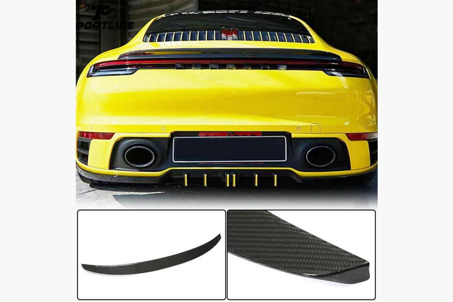 Porsche 911 (992) 2018– Spoiler (for Carrera/Targa, Carbon) Image
