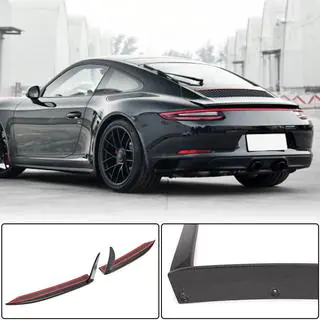 Rear bumper covers for Carrera 4 GTS 2017-2018, Carbon Porsche 911 (991) 2011–2019 photo 1