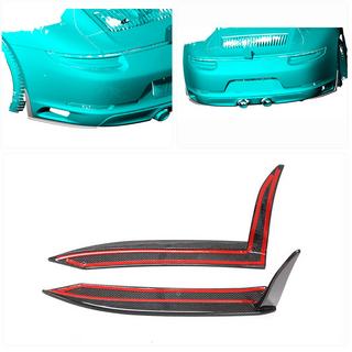 Rear bumper covers for Carrera 4 GTS 2017-2018, Carbon Porsche 911 (991) 2011–2019 photo 2