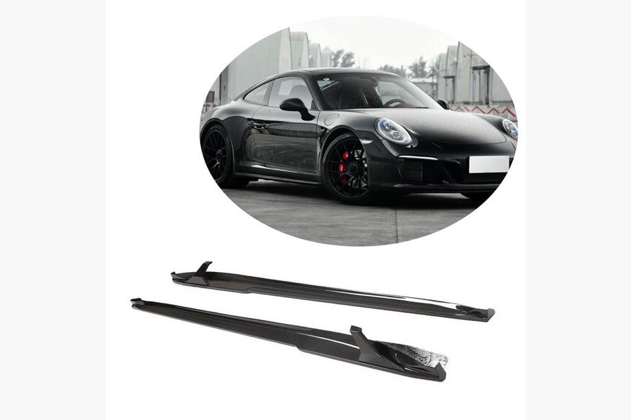 Porsche 911 (991) 2011–2019 Side Skirts (Carbon) Image