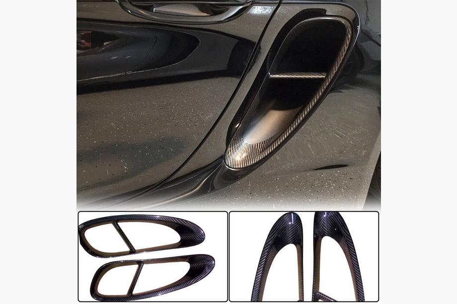 Porsche Boxster/Cayman 981 2013-2016 Carbon Rear Fender Covers (for Boxster) Image